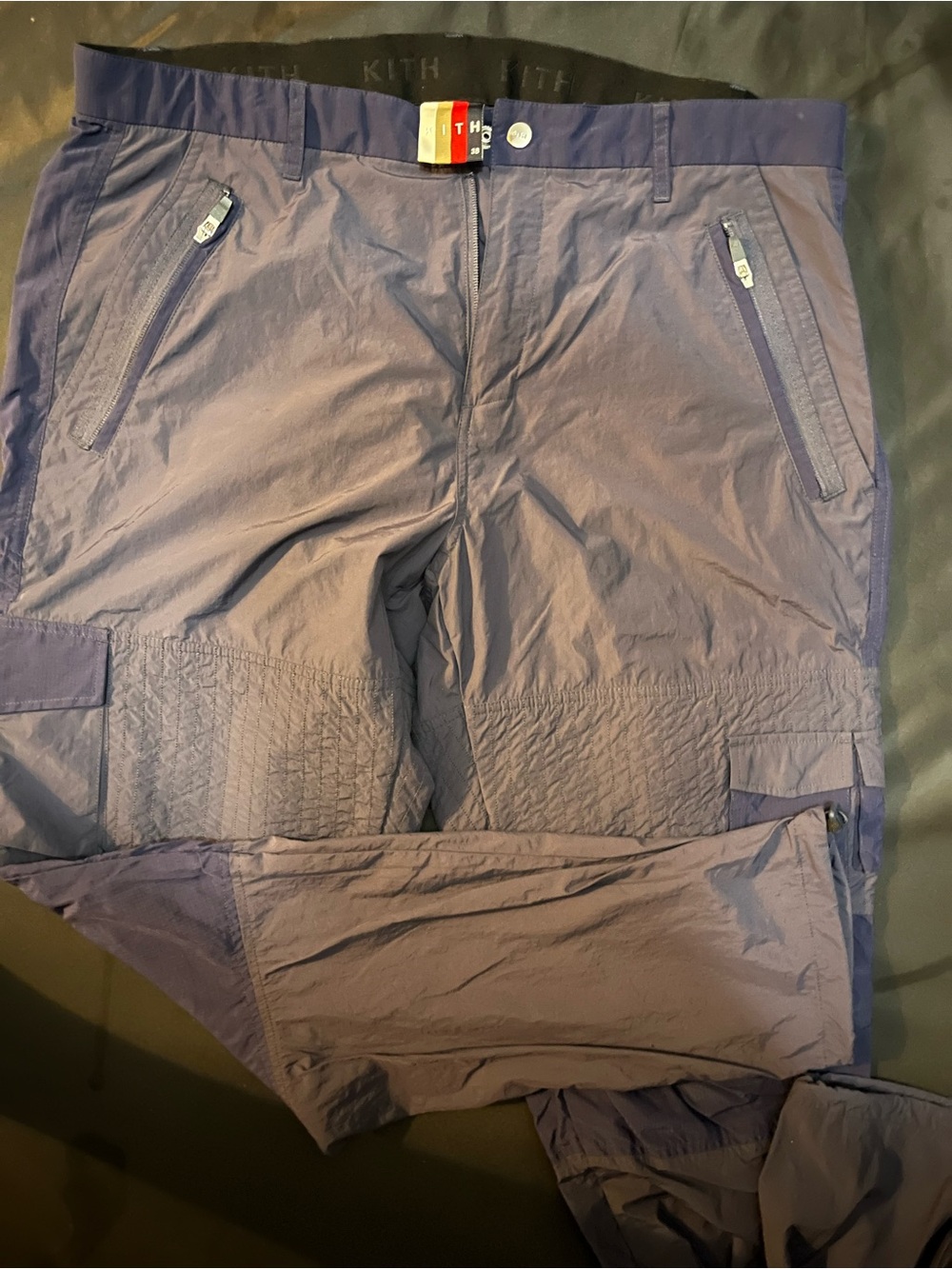 Kith Men's Lavender Zip Cargo Pants